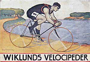 Affisch Wiklunds racer