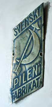 Pilen namnskylt