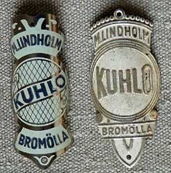 Kuhlo frontpl&aring;tar